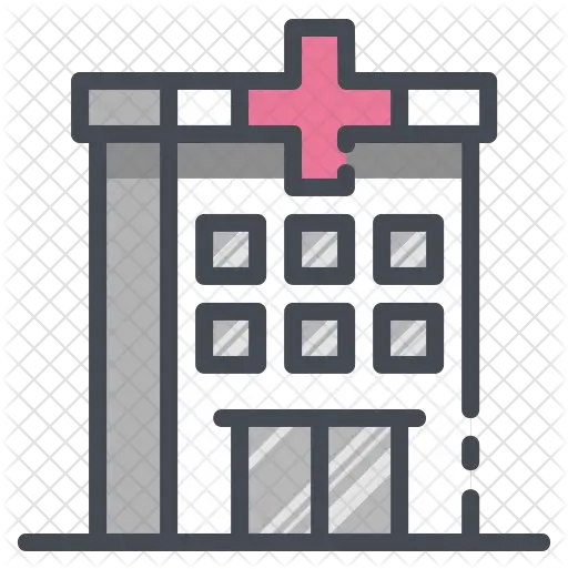 Hospital Icon Of Colored Outline Style Available In Svg Outline Picture Of Hospital Png Hospital Icon Png