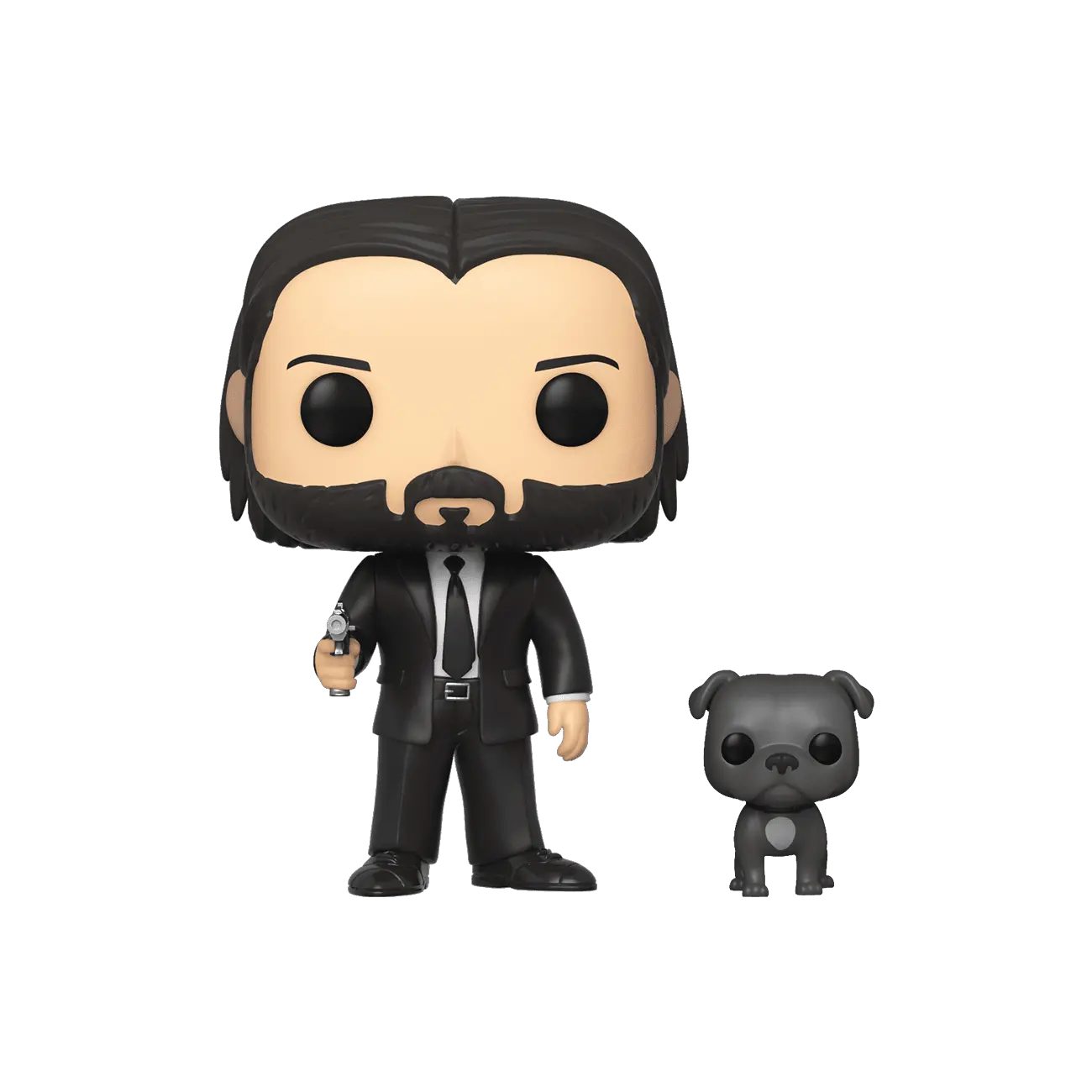 Funko Announce Movies John Wick John Wick Funko Pop With Dog Png Keanu Reeves Png
