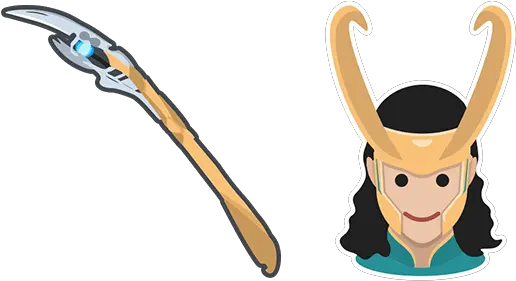 Loki Scepter Cursor U2013 Custom Png Scarlet