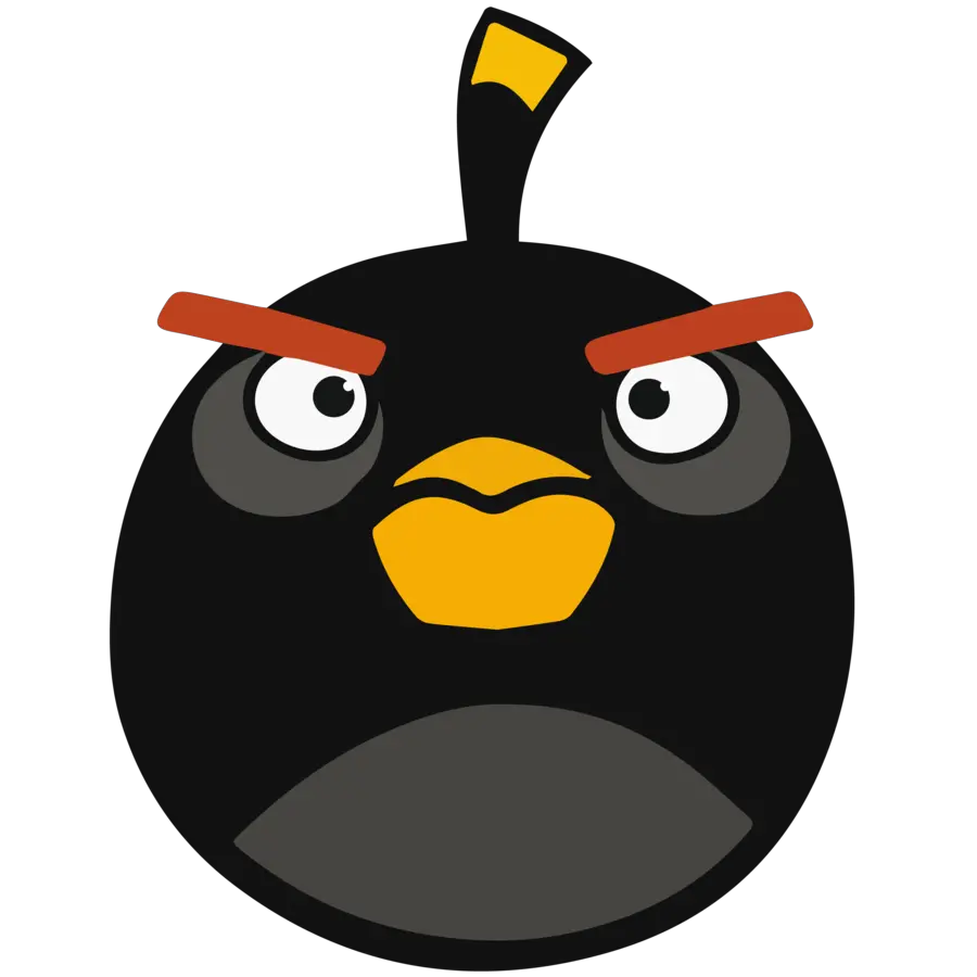 Svg Transparent Anger Clipart Control Angry Birds Bomb Angry Birds Bomb Bird Png Anger Png