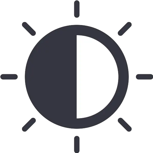 Contrast Bright Png Icon Transparent Png Download Black Png Light Bulb Bright Png