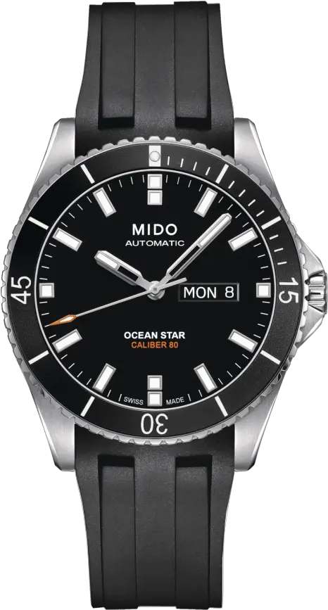 Mido Ocean Star Diver 200 M026 Mido Watch Men Png Cil Icon Grey