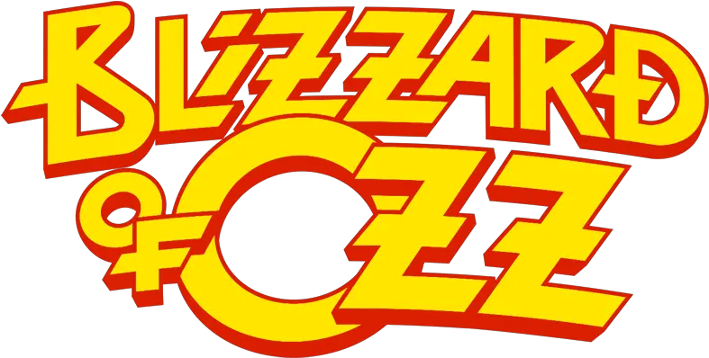 Blizzard Of Ozz U2013 The Premier Tribute To Ozzy Osbourne And Blizzard Of Ozz Logo Png Blizzard Logo Png