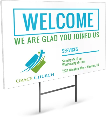 Church Welcome Sign Template Mycreativeshop Language Png Welcome Sign Png