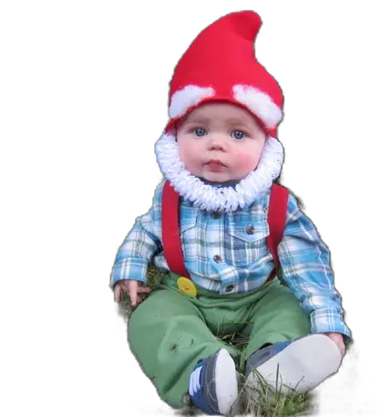 Who Would Resist A Cute Gnome Baby Unique Kids Halloween Costumes Png Gnome Child Png