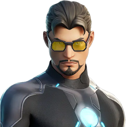 Fortnite Tony Stark Skin Character Png Images Pro Game Tony Stark Fortnite Ironman Png