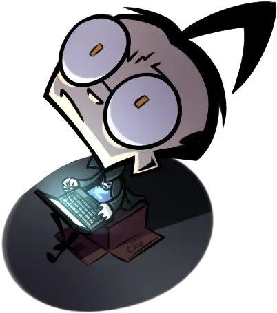 Co Comics U0026 Cartoons Thread 97888640 Dib Invader Zim Transparent Png Invader Zim Transparent