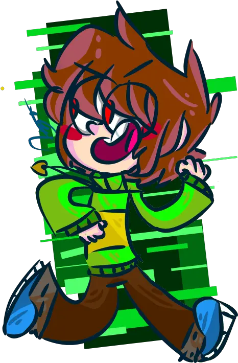 Undertale Chara Cter Sølstice Illustrations Art Street Fictional Character Png Chara Transparent