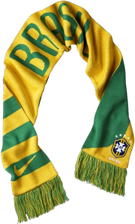 Download Soccer Scarf Png Image With No Background Pngkeycom Brazil National Football Team Scarf Transparent Background