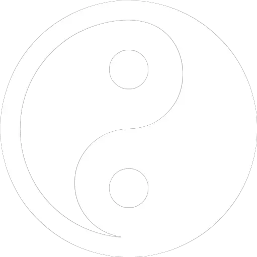 White Yin Yang Icon Yin Yang Png White Yin Yang Png