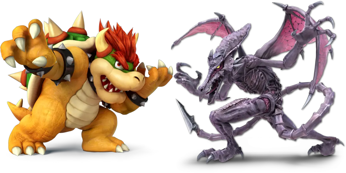 Bowser Smash 4 Png Picture Super Smash Bros Ultimate Ridley Render Ridley Png