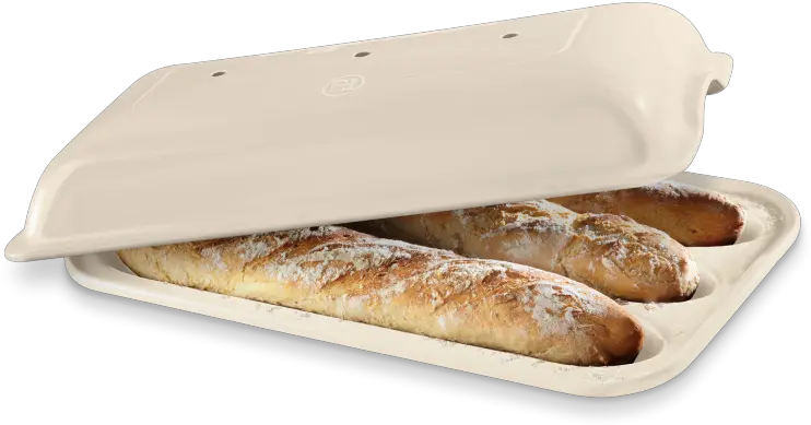 Baguette Baker Emile Henry Moule 3 Baguettes Png Baguette Transparent