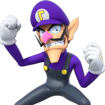 Waluigi Waluigi Super Mario Party Png Waluigi Face Png