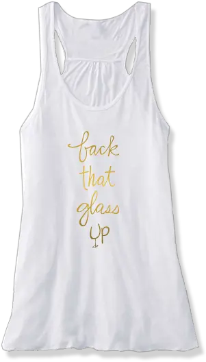 Btgu Flowy Tank Top Back That Glass Up Active Tank Png Tank Top Png