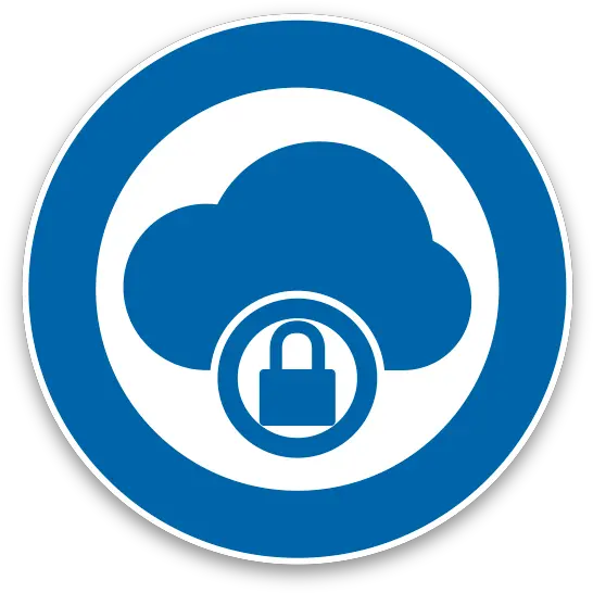 Full Size Png Download Cloud Storage Logo Circle Nube Png