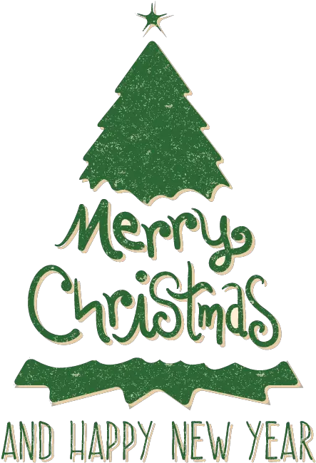 Merry Christmas And Happy New Year Christmas Tree Png Merry Christmas And Happy New Year Png