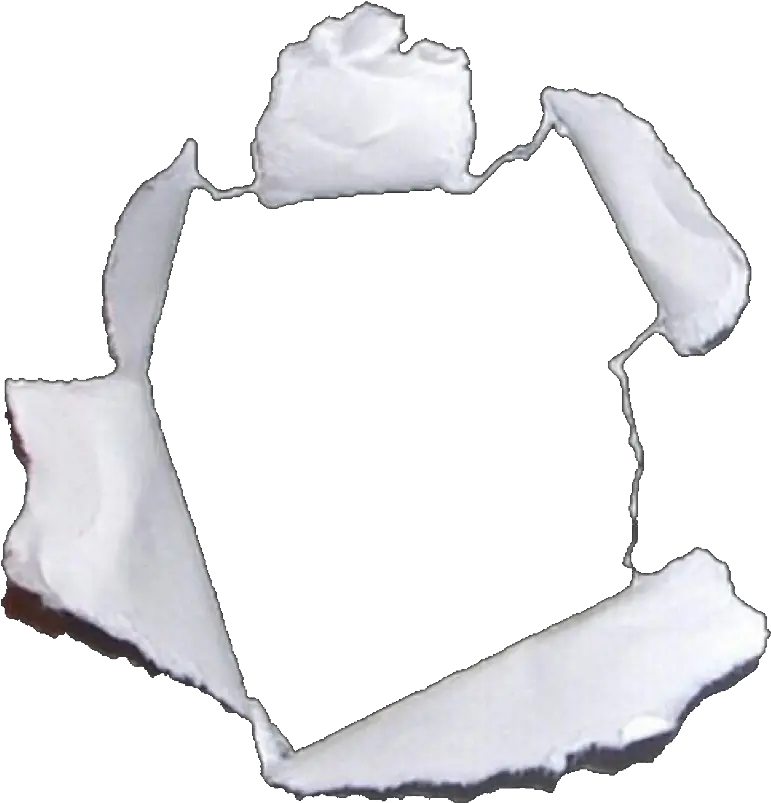 Hole Tear Paper Frame Niche White Hole Ripped Paper Png Torn Paper Png