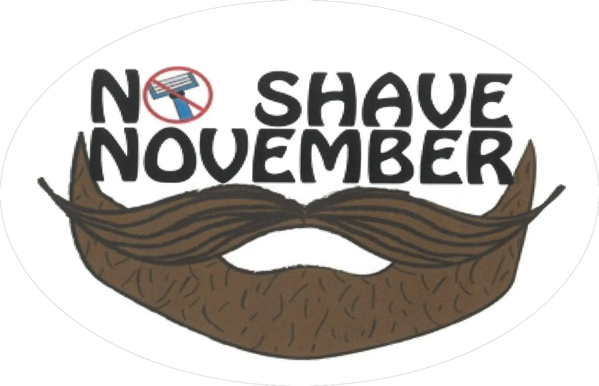 Download No Shave Movember Mustache Png Police No Shave November Mustache Png Transparent