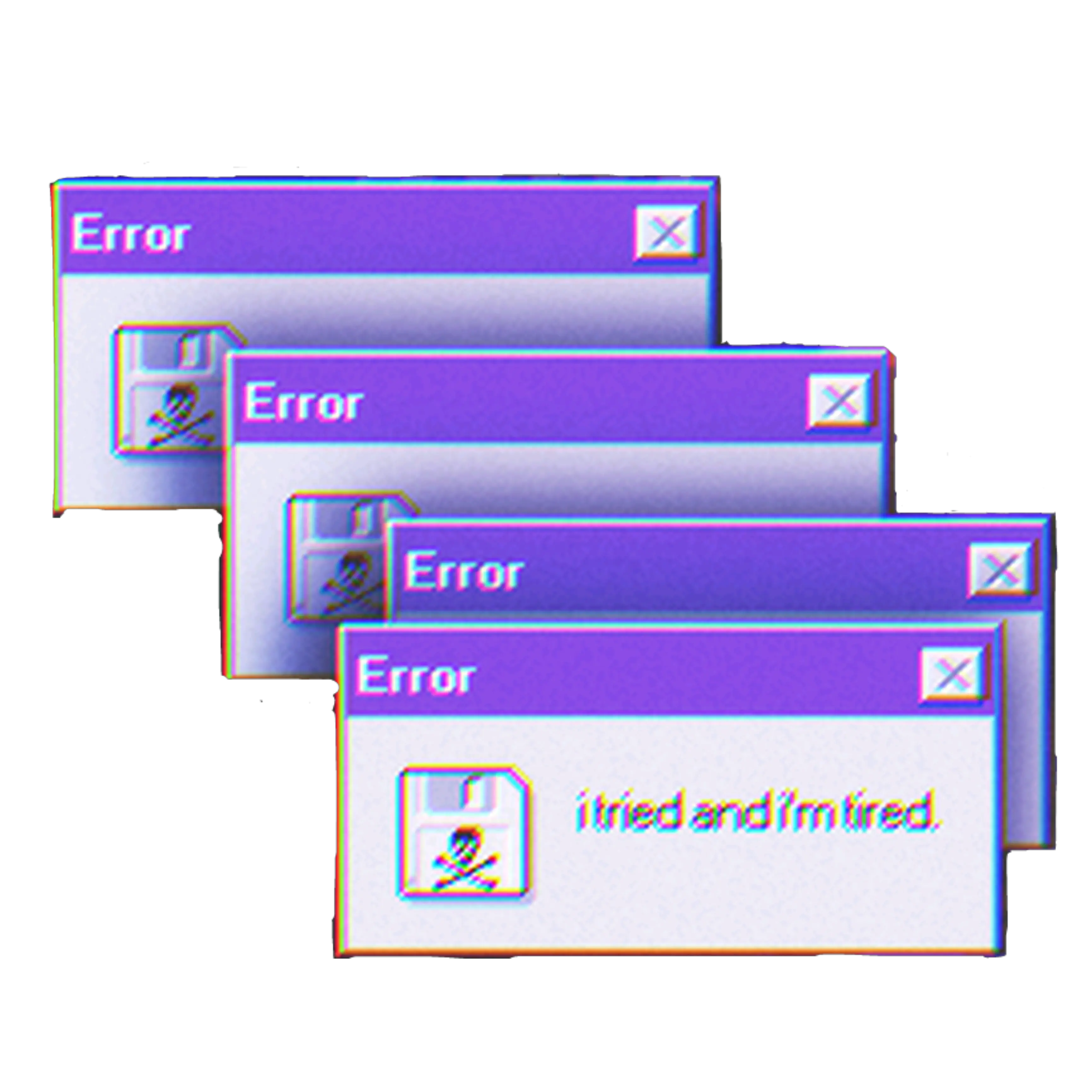 Blue Tumblr Png Sad Aesthetic Transparent Vapor Wave Png