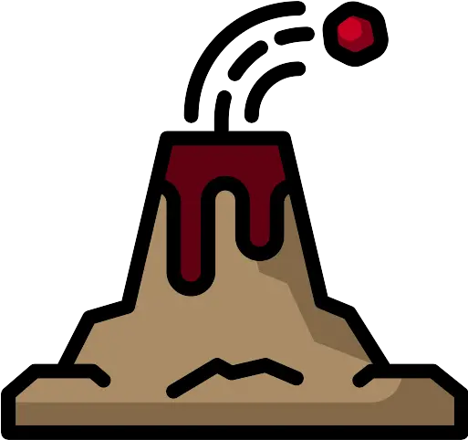 Volcano Vector Svg Icon 10 Png Repo Free Png Icons Vertical Volcano Icon